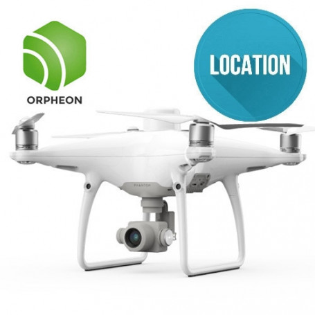 Location drone DJI Phantom 4 RTK combo D-RTK2 & Orpheon
