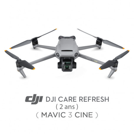 Assurance DJI Care Refresh pour DJI Mavic 3 Cine (2 ans)