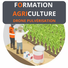 Formation agriculture de précision Drones de pulvérisation 2 jours