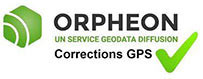 Orphéon : Corrections GPS RTK GNSS - Précision centimétrique