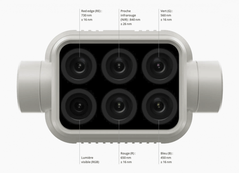 Capteur multispectral DJI