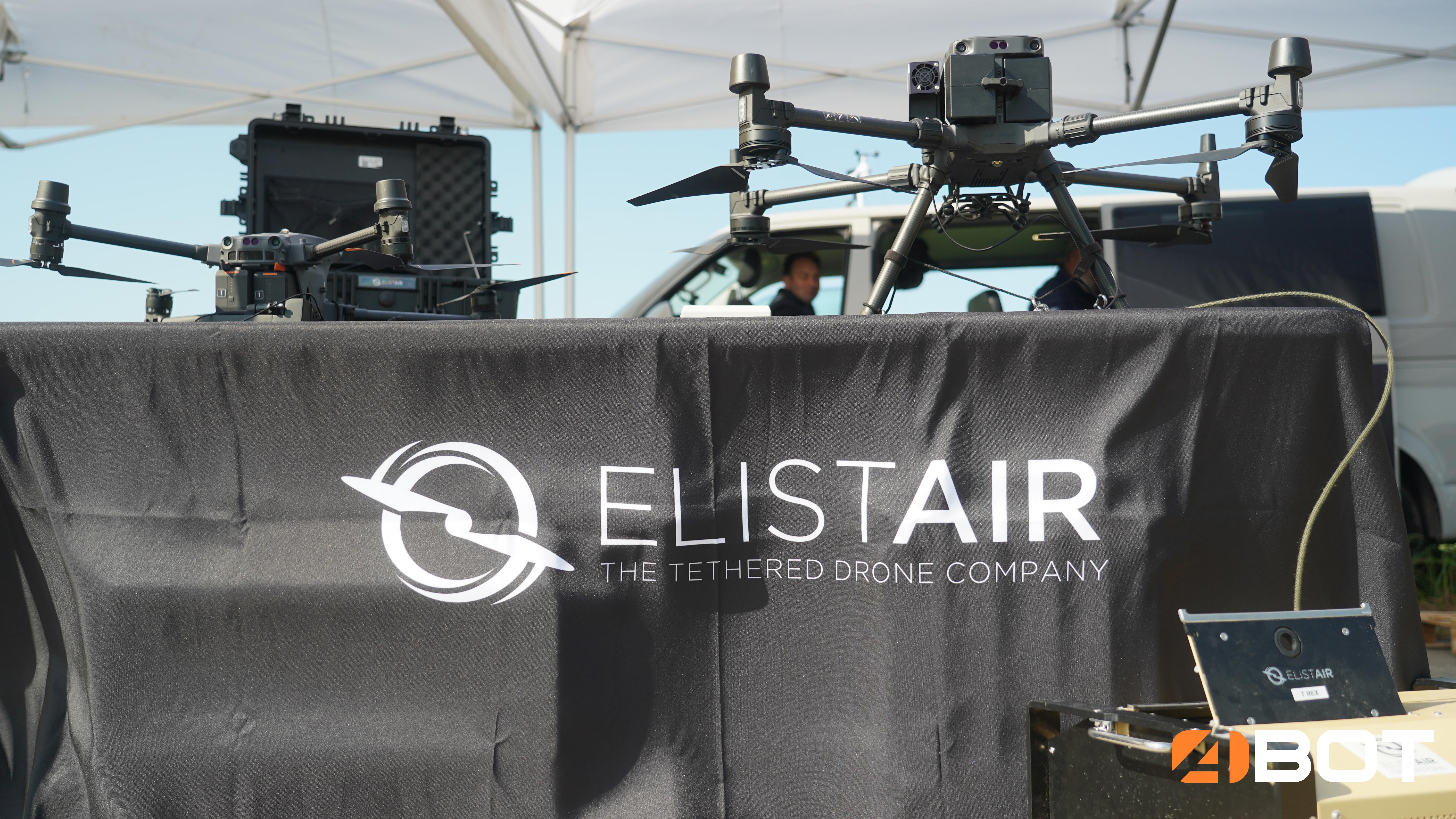 Elistair the tethered drone company