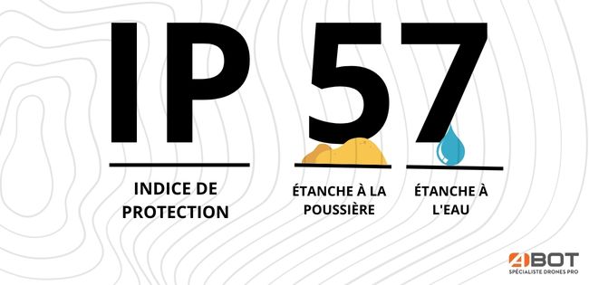 Indice de protection IP 57