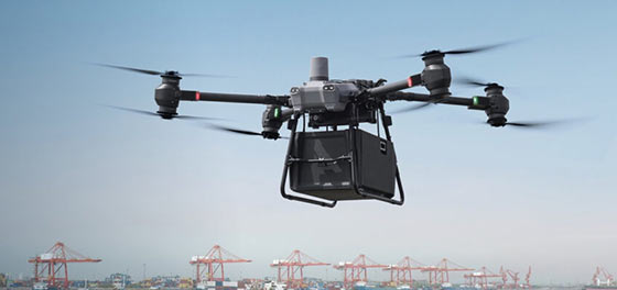 DJI flycart drone livraison