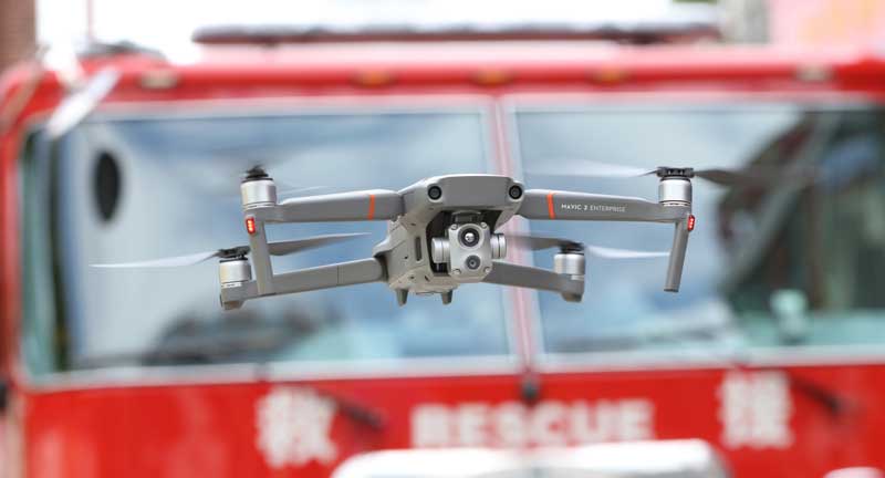 DJI Mavic 2 Advanced Enterprise - Drone pour les pompiers