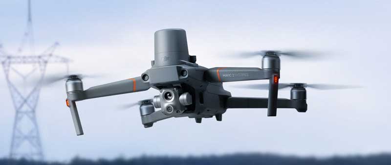 Drone DJI Mavic 2 Enterprise Advanced et Module RTK
