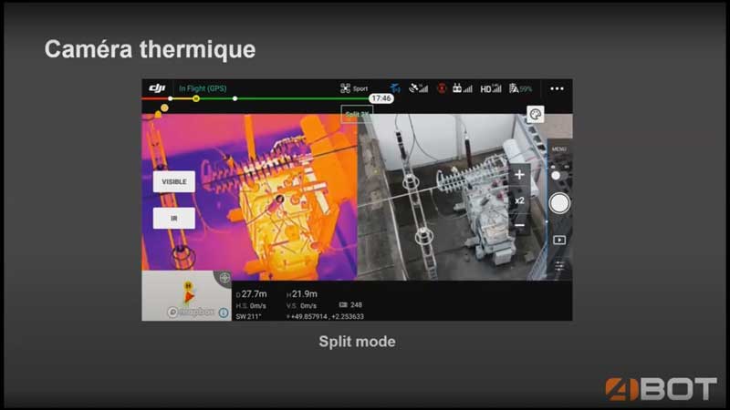 Double vision - Drone DJI Mavic 2 Enterprise Advanced