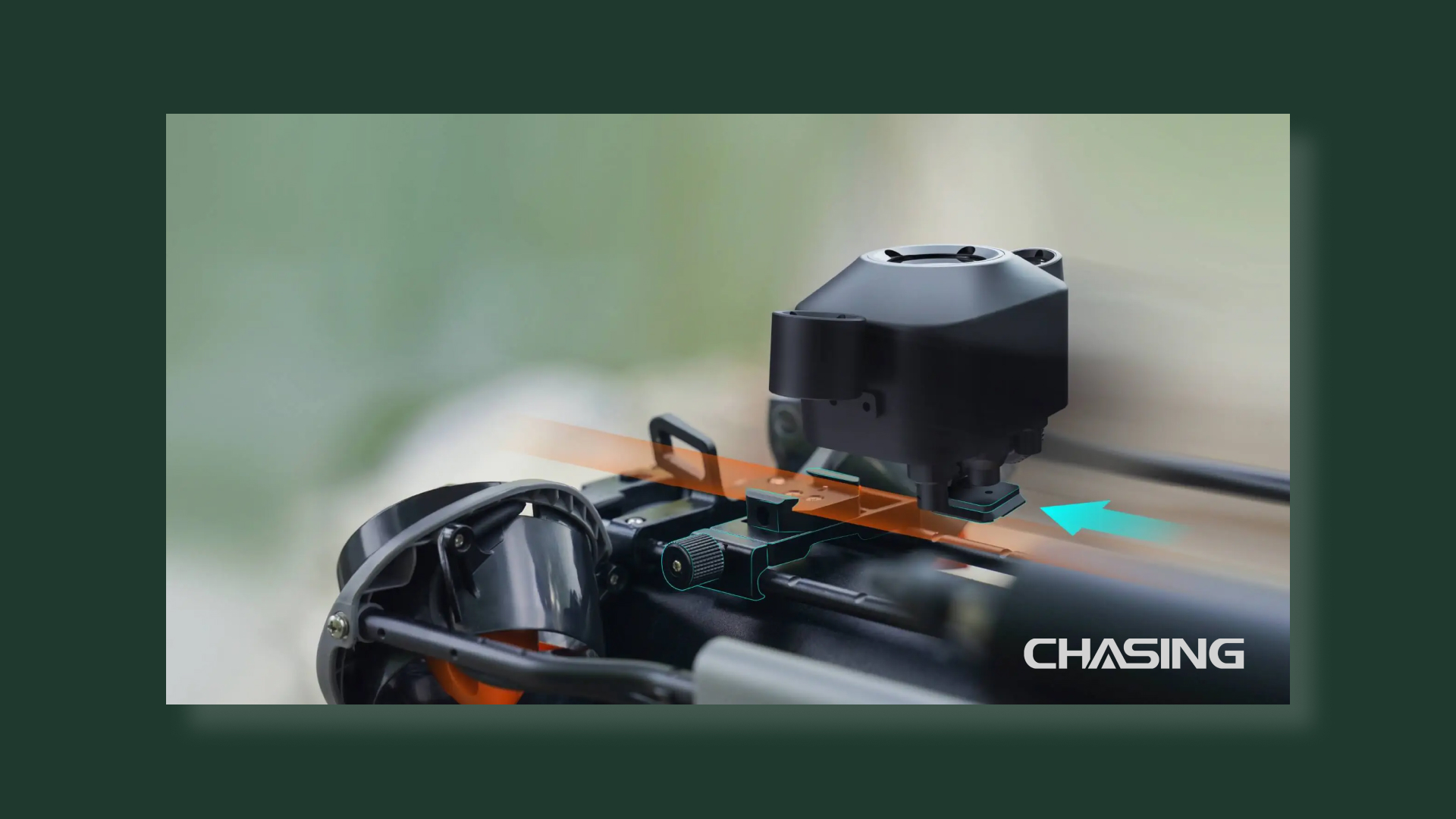 Capteur dorsal du drone sous-marin