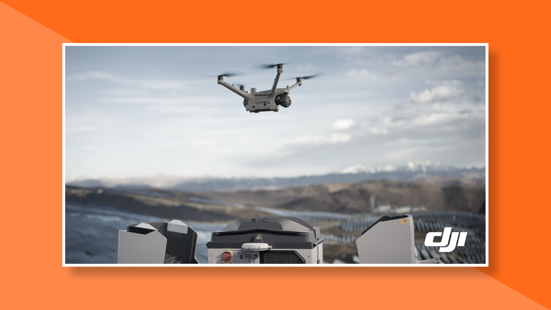 DJI Matrice 4DT - en action