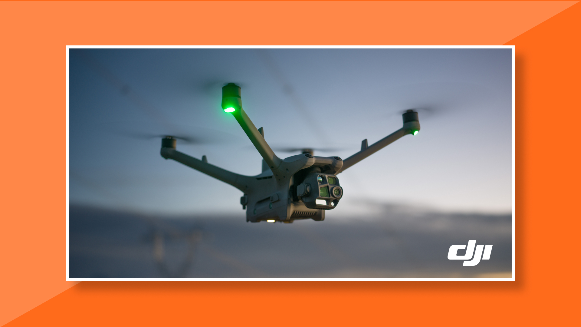 DJI Matrice 4DT en vol