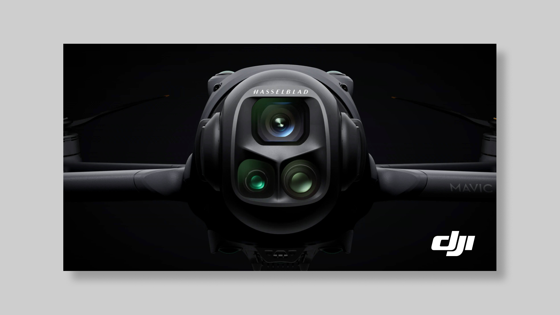 DJI Mavic 4 pro - Vue sur la nacelle