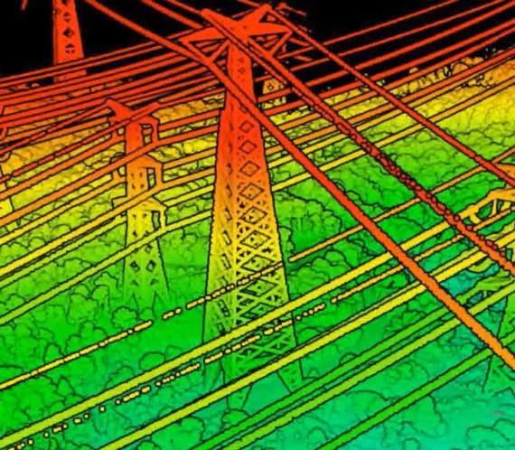 Modélisation de lignes éléctriques via lasergrammétrie