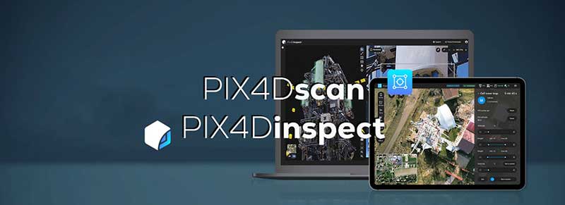 Application & Logiciel : Pix4Dscan & Pix4Dinspect (pour les réseaux & télécoms)
