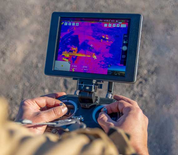 Effectuer des diagnostics thermiques à l'aide des drones