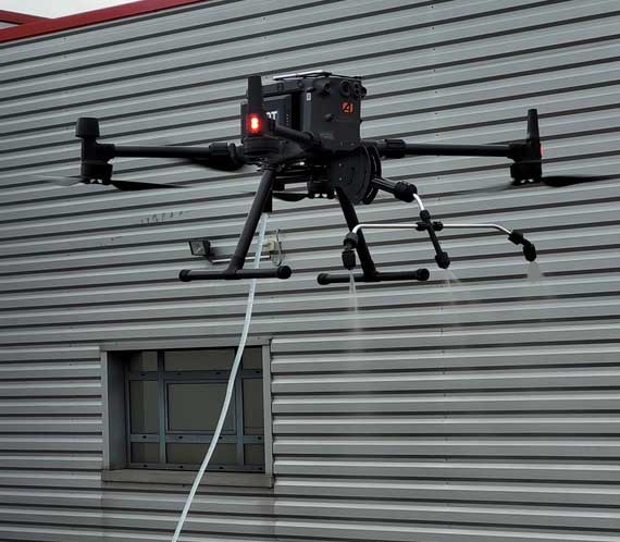 Pulvérisation aérienne par drone