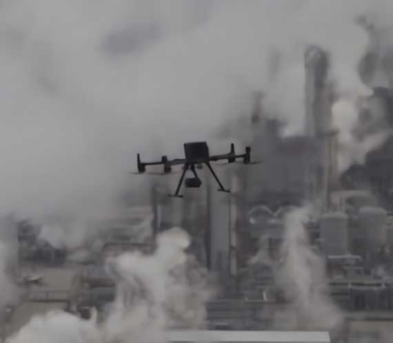 Inspection de gazoducs & d'oléducs par drone