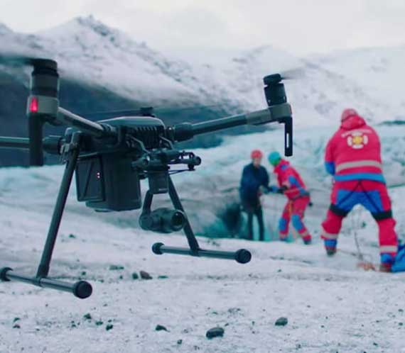 Drone pour les secours