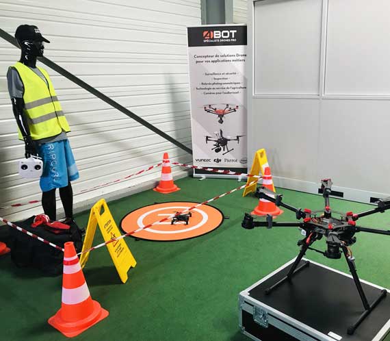 Zone de formation drones professionnels ABOT