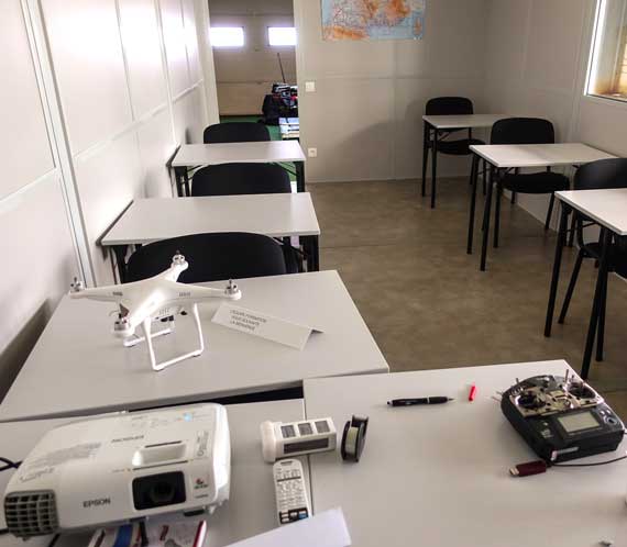 Salle de formation - ABOT Drone Professionnels