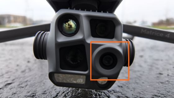 DJI Matrice 4T Caméra grand-angle
