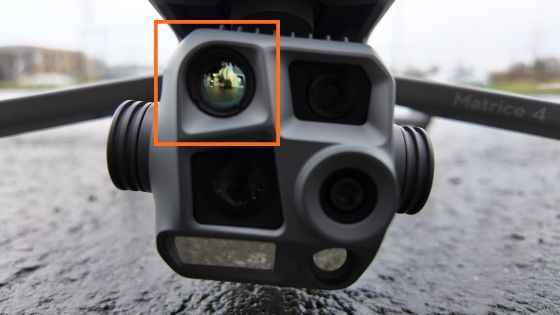 DJI Matrice 4T Caméra thermique