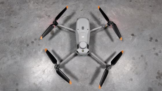 DJI Matrice 4T vue de haut