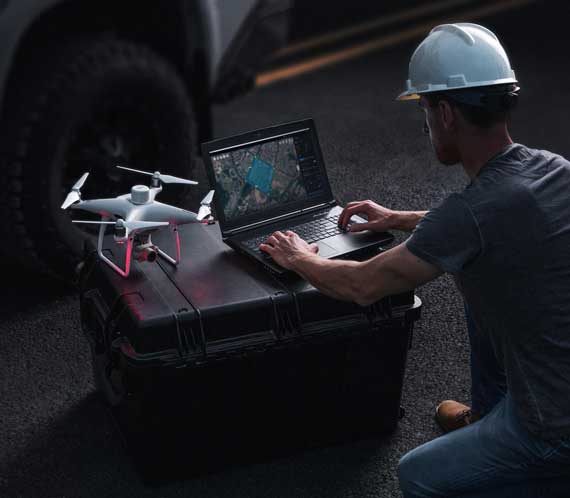 Logiciels pour les drones professionnels