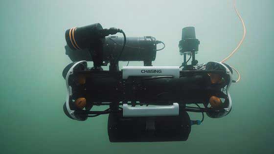 CHASING M2 PRO MAX sous l'eau