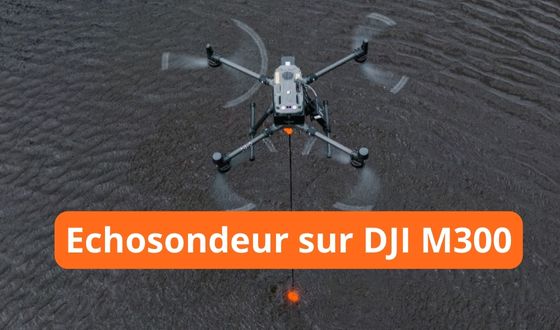 Echosondeur sur DJI M300