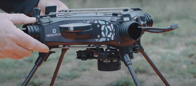 Corps Princpal du drone Tundra d'Hexadrone
