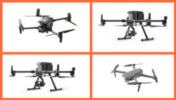 Comparaison vidéos et tableaux des caractéristiques DJI M30T, M2EA, H20T et H20N