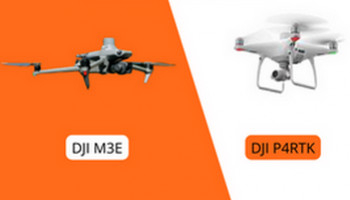 Comparatif DJI M3E et DJI Phantom 4 RTK 