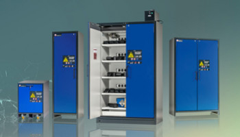 Présentation ION-LINE ASECOS : armoires de sécurité pour batteries au lithium