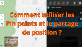 Comment utilisez les Pinpoints et le partage de position ?