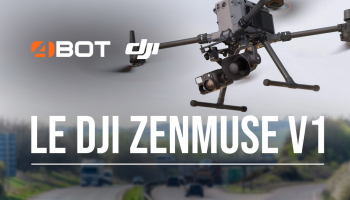 DJI Zenmuse V1 : Haut-parleur drone pour missions de sécurité