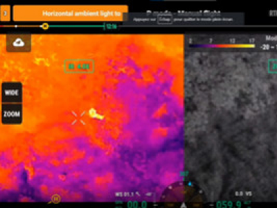 Comparaison des drones à vision thermique et nocturne de DJI