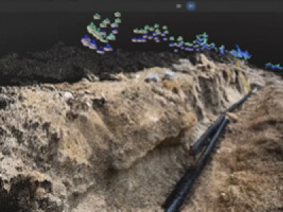 viDoc RTK Rover & Pix4Dcatch : géoréférencement des réseaux enterrés