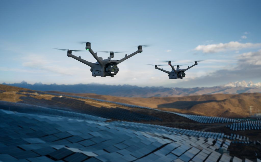 Dual Drone in Solar Parks